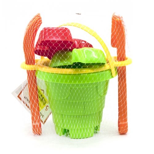 Пісочний набір "Вежа" салатовий  мініатюра фото 1