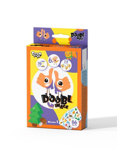 Настільна гра "Doobl image mini: Multibox 1" укр фото