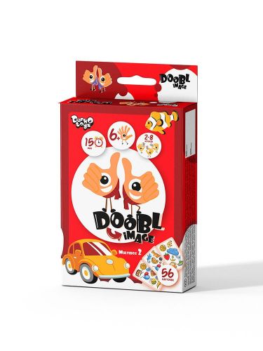 Настільна гра "Doobl image mini: Multibox 2" рус фото