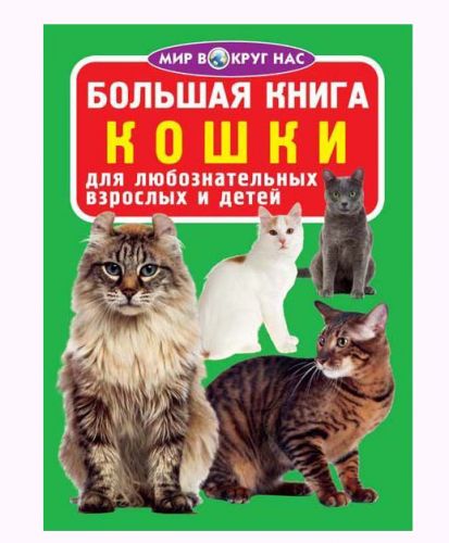 Книга "Большая книга.  Кошки" (рус) фото