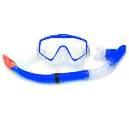Маска і трубка Mask and Snorkel, синій фото