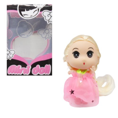 Лялька "Mini doll", білий фото