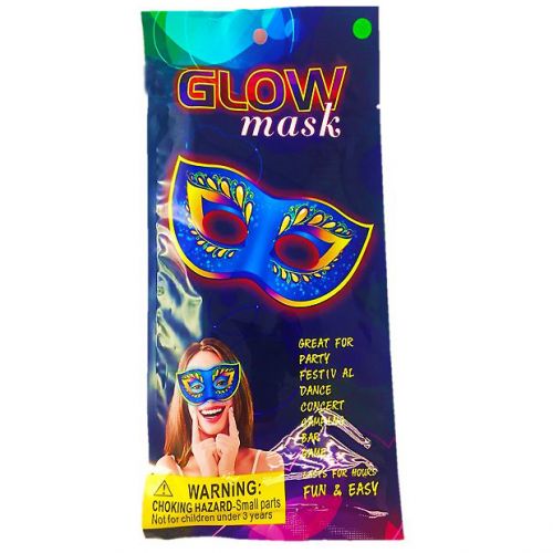 Неоновая маска "Glow Mask: Маскарад" фото