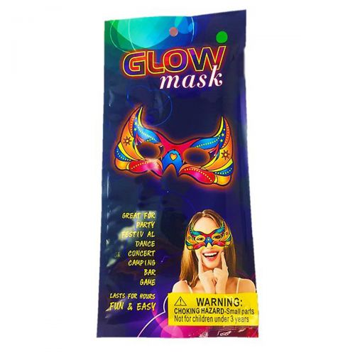 Неоновая маска "Glow Mask: Маскарад" фото