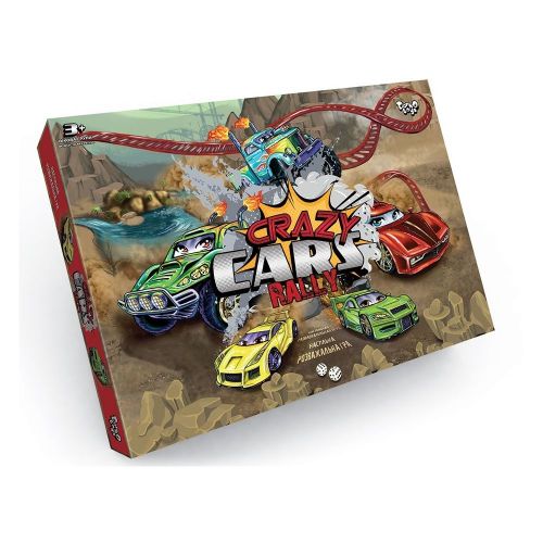Настольная развлекательная игра "Crazy Cars Rally" фото