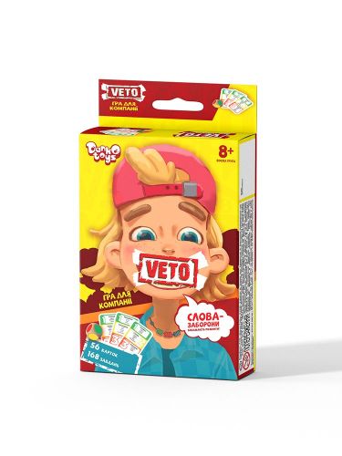 Карточная игра "VETO" мини, укр фото