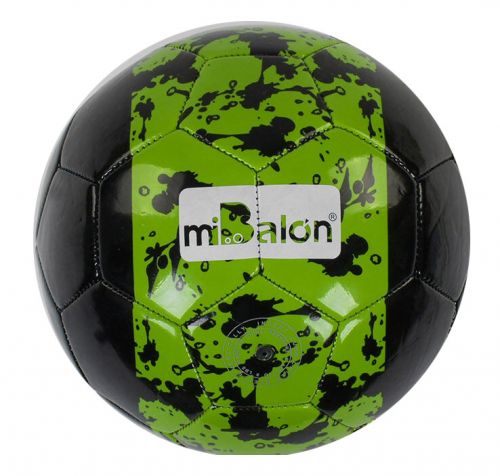 Мяч футбольный размер №5, салатовый фото