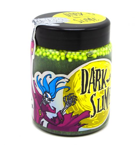 Слайм "Dark slime" зеленый фото