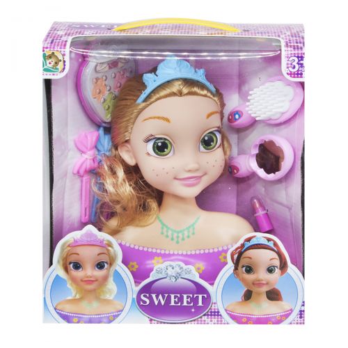Лялька-манекен для зачісок "Sweet: Шатенка" картинка Лялька-манекен для зачісок "Sweet: Шатенка" фото