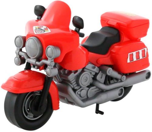 Мотоцикл поліцейський "Харлей" (червоний) фото