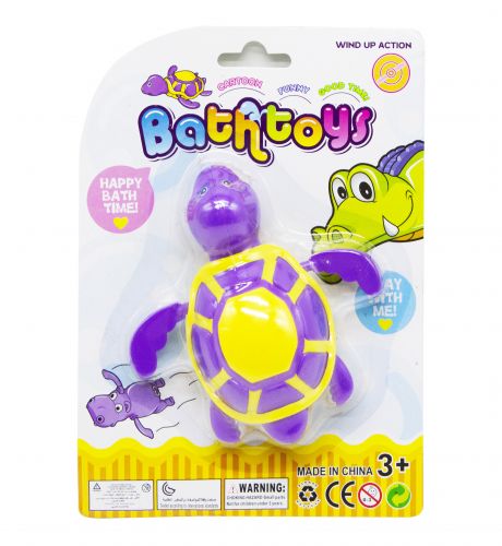 Іграшка для ванної "Черепашка", фіолетовий фото
