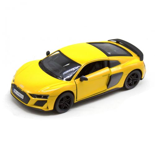 Машинка KINSMART "Audi R8 Coupe", желтый фото