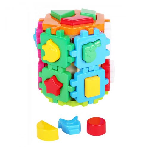 Іграшка куб "Розумний малюк Конструктор ТехноК" фото