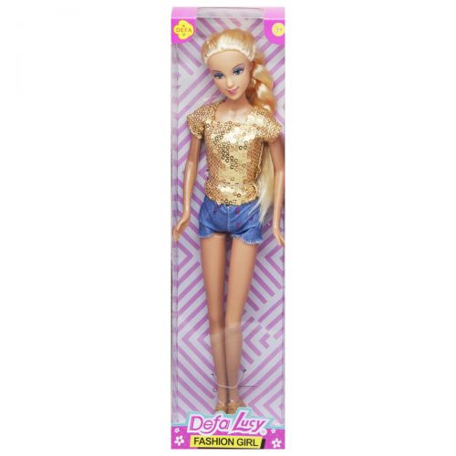 Лялька "Defa Lucy Fashion", в жовтому  мініатюра фото 1