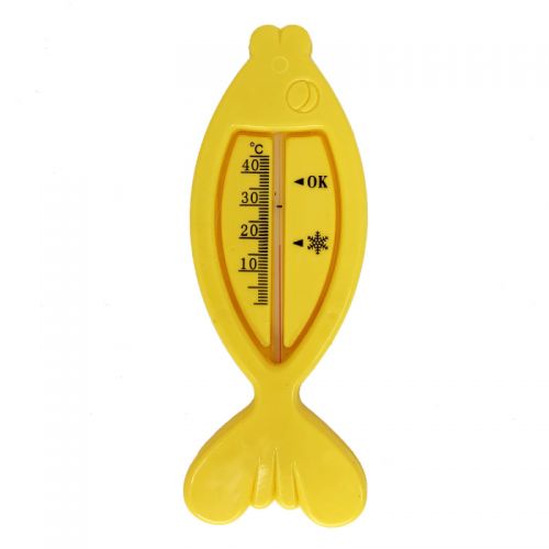 Термометр для води "Рибка" (жовтий) фото