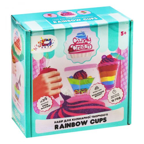 Набір для творчості "Candy cream.  Rainbow cups" фото