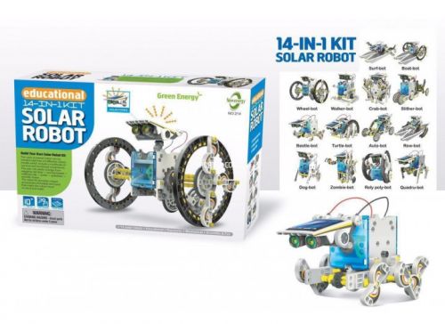 Конструктор "Solar Robot" на сонячних батареях картинка Конструктор "Solar Robot" на сонячних батареях фото