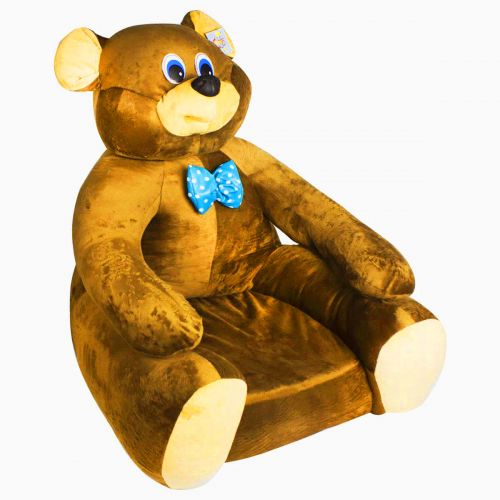 М'яке крісло Ведмедик світло-коричневий фото
