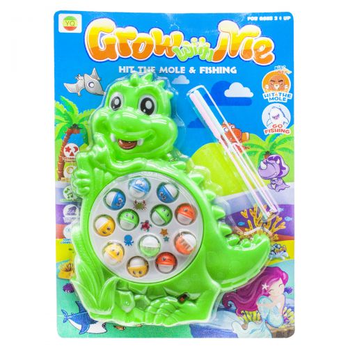 Інтерактивна іграшка "Риболовля: Динозаврик", зелений фото