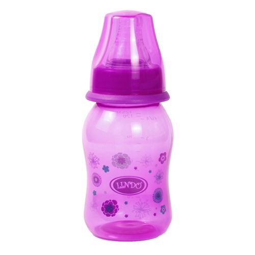 Пляшка для годування, 125 мл, 0 місяців, фіолетовий фото