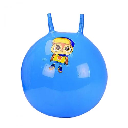 Мяч для фитнеса, 55 см, голубой фото
