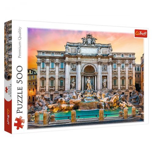 Пазли "Фонтан Треві", 500 елементів  мініатюра фото 1