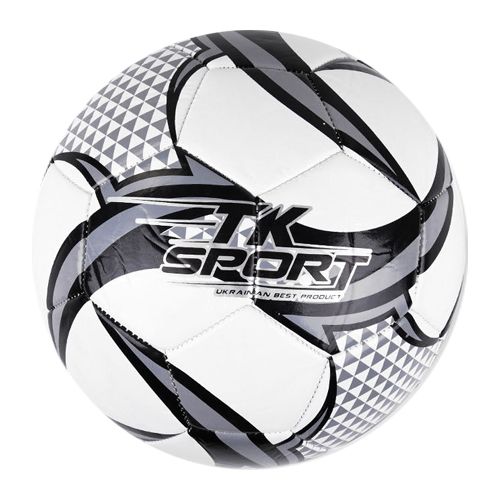 Мяч футбольный "TK Sport", белый картинка Мяч футбольный "TK Sport", белый фото