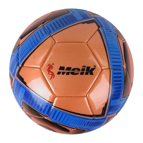 Мяч футбольный "Meik", оранжевый фото