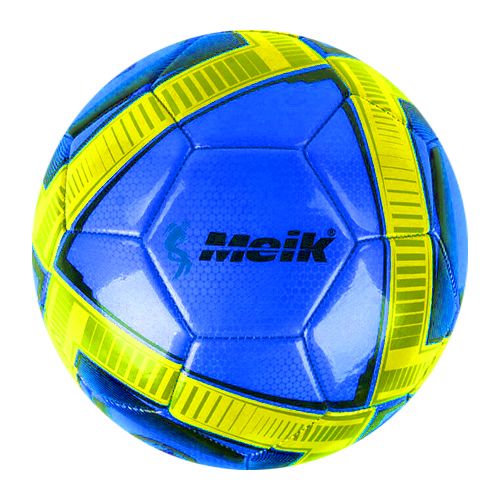 Мяч футбольный "Meik", синий фото