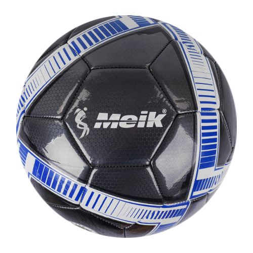 Мяч футбольный "Meik", черный фото