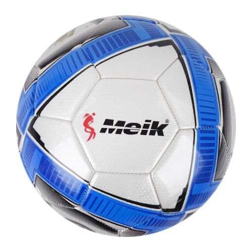 Мяч футбольный "Meik", белый фото