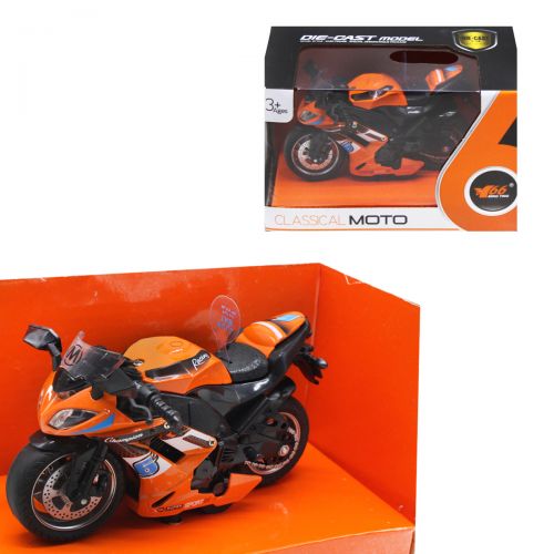 Мотоцикл "Classical moto", помаранчевий фото