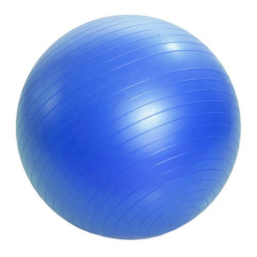 Мяч резиновый для фитнеса , 55 см (синий) фото