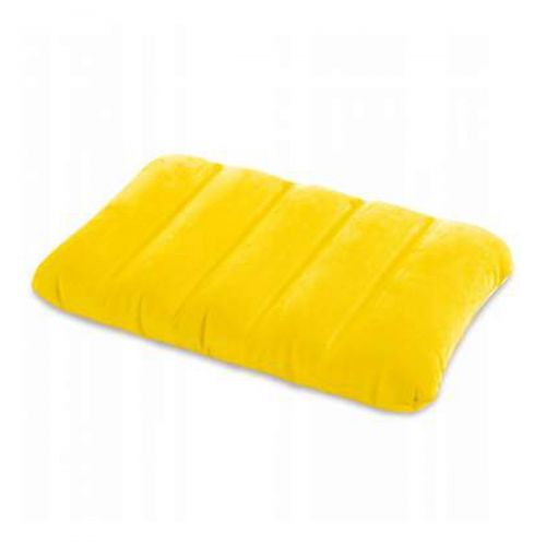 Подушка надувная (жёлтая) фото