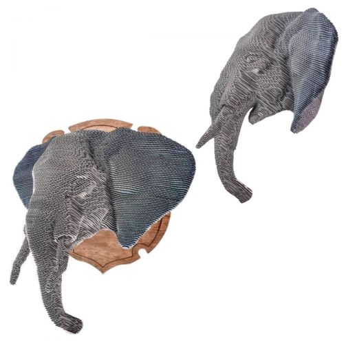 Уцінка.  3D пазл "Слон" - порвана пакувальна плівка фото