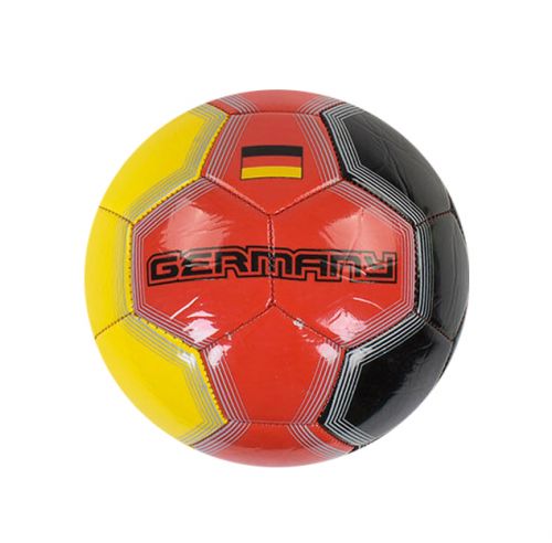 Мяч футбольный (жёлто-черный) фото