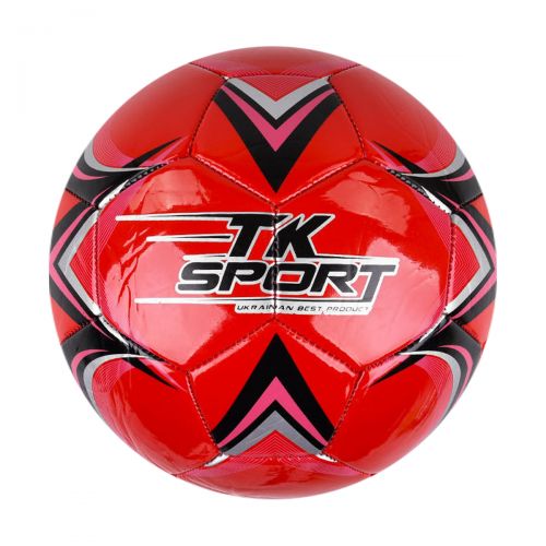 Мяч футбольный "TK Sport", красный картинка Мяч футбольный "TK Sport", красный фото