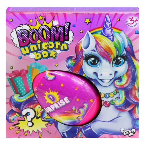 Игрушка-сюрприз "Boom! Unicorn Box", укр фото