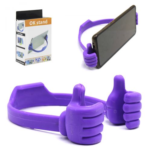 Тримач для смартфона "Ok, stand", фіолетовий фото