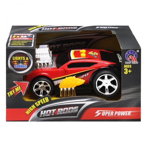 Машинка гоночна "Hot Roads", червона фото