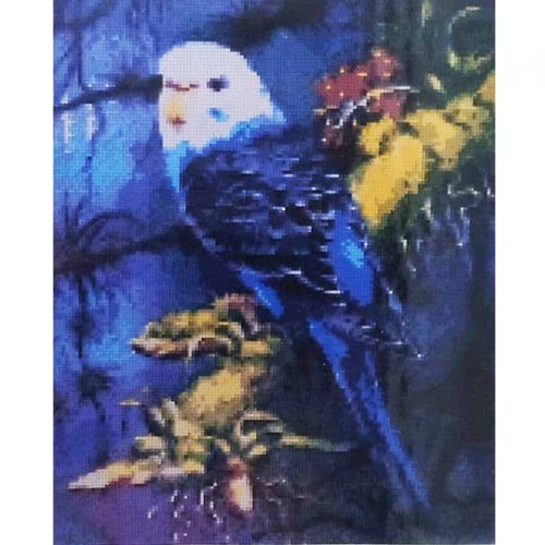 Алмазна мозаїка "Фантазійний папуга" фото