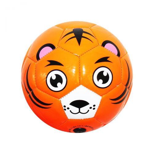 Мяч футбольный размер № 2, оранжевый фото