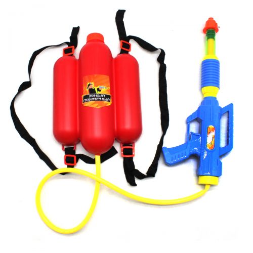 Водна зброя "Юний пожежник", синій фото