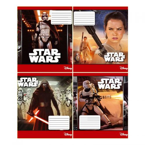 Набір зошитів у лінійку "STAR WARS" 20 шт, 24 аркуші фото