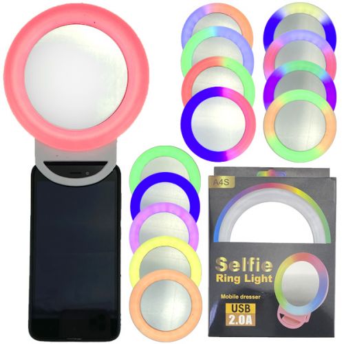 Селфи лампа для смартфона, средняя картинка Селфи лампа для смартфона, средняя фото
