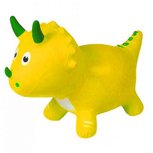 Стрибун "Динозаврик", жовтий фото