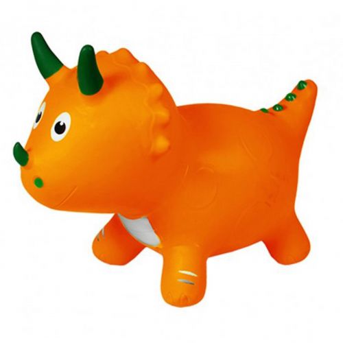 Прыгун "Динозаврик", оранжевый фото