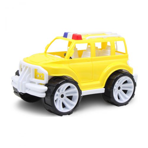 Машинка "Внедорожник", желтый фото