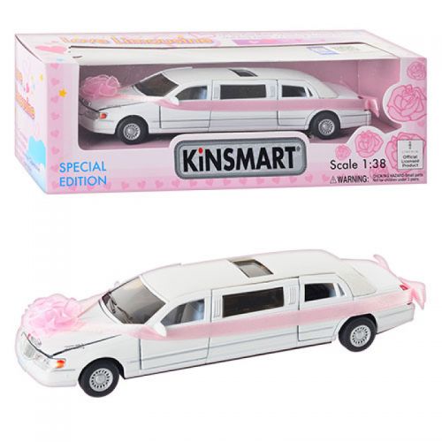 Машинка KINSMART "Свадебный лимузин" фото