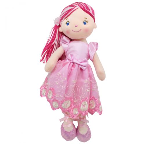 Лялька м'яка, рожевий фото